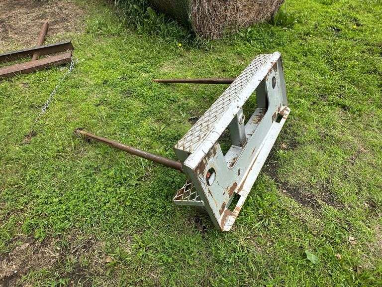 Bale Fork, Skid Loader Mount