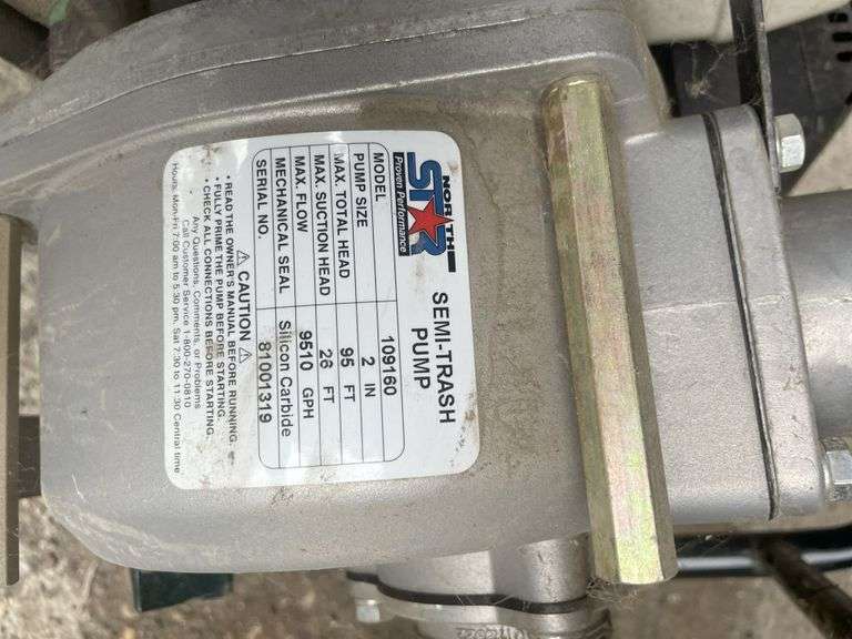 Honda GX120 Trash Pump, New, Never Used