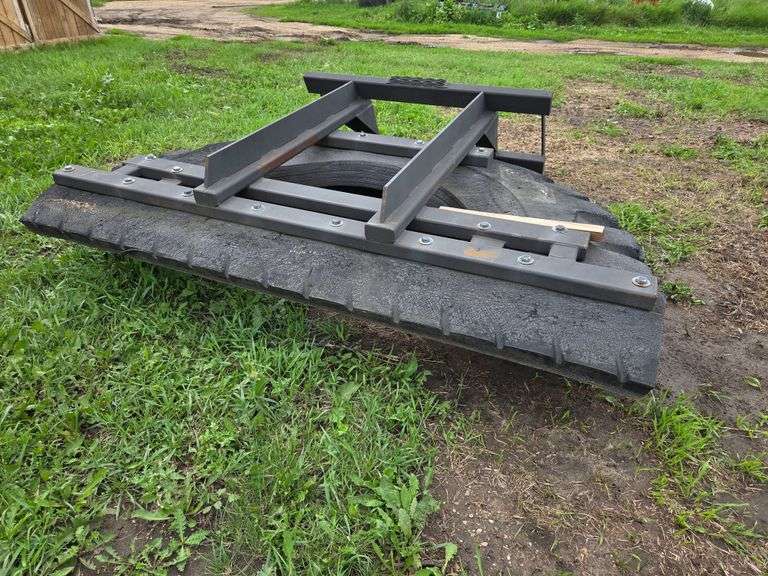 Scraper Skid Loader Quick Attach, 7’6” Wide