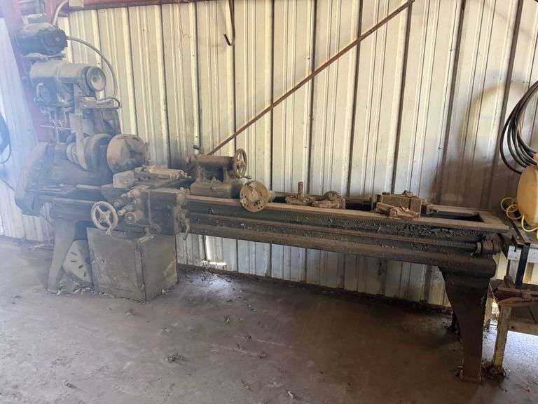 6’ Metal Turning Lathe, 110V Single Phase, Working Order Per Seller