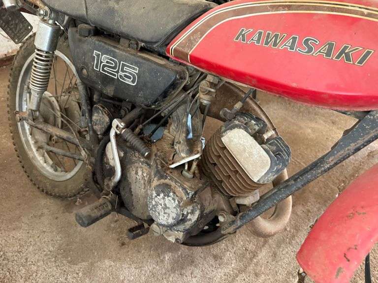 1973 Kawasaki Model F6, 125cc, Non Running, Manufactured December 1972, VIN: F6-37583