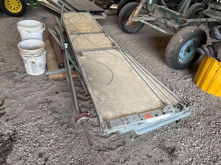 8’Tx10’W Overhead Door with Hardware, Used