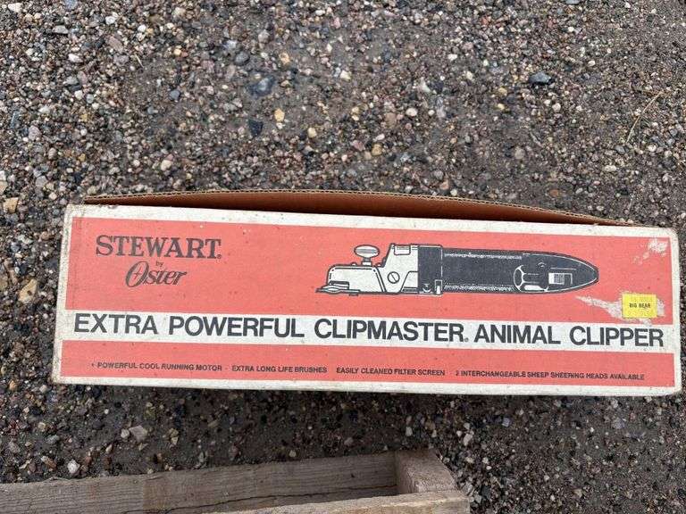 Stewart Oster Clipmaster Animal Clipper, * works per seller