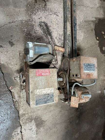 2 Garage Door Openers with One Rail, Should be for a 16’ Door, Buying All for One Money