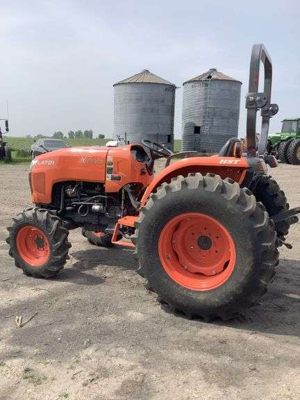2020 Kubota L4701 HST MFWD Tractor, Hydrostatic Drive, 3pt, 540 PTO, 1 Rear Hydraulic, Shows 263 Ori