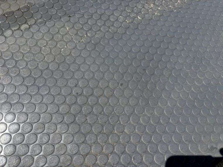 (3) Rubber Garage Floor Mats, 8’ Wide, 17’ long