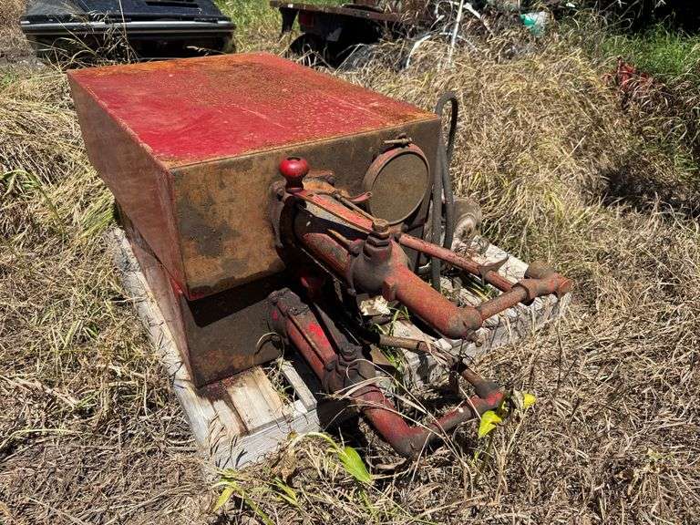 2 Small Bulk Oil Tanks