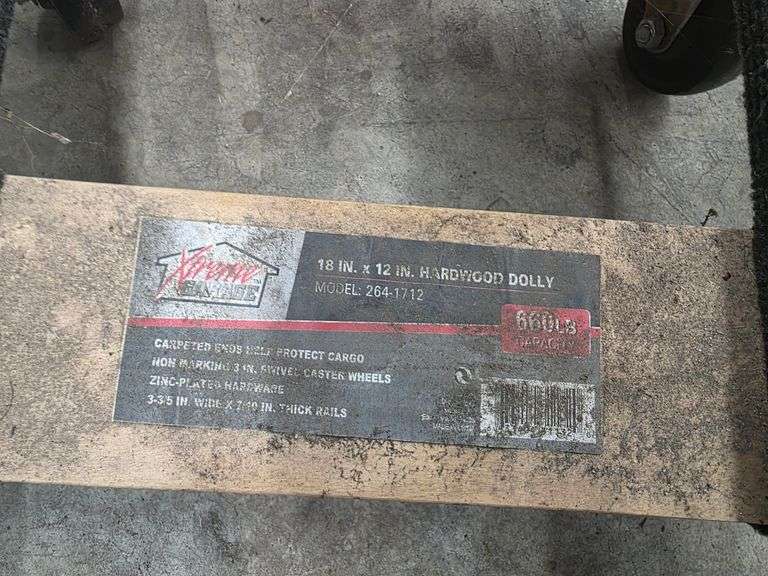 (2) 4 Wheel Carts