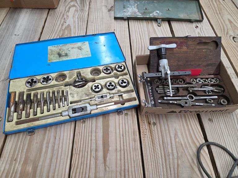 Misc Tap and Die Sets, Appear Incomplete