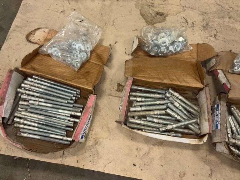 Concrete Anchor Bolts, 3/8x5”, 1/2x3-3/4”