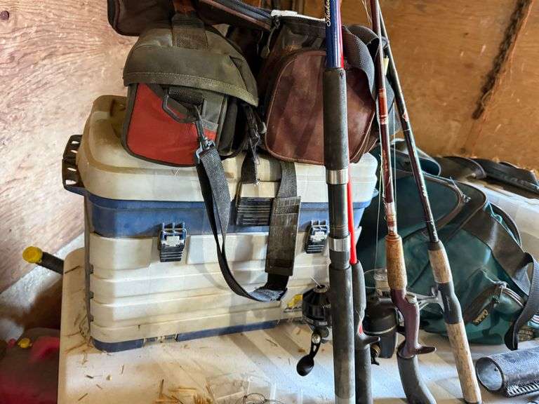 Fishing/Boating Equipment (Poles, Life Jackets, Tackle Boxes), Buying All for One Money