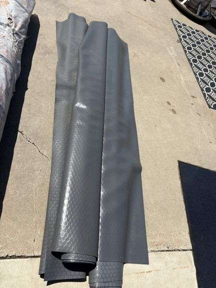 (3) Rubber Garage Floor Mats, 8’ Wide, 17’ long