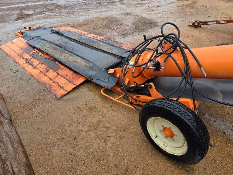 Drive Over Inlet Batco PS2400 Drive Over Pit, Hydraulic Drive, 12’ Drive Over with 16 ...