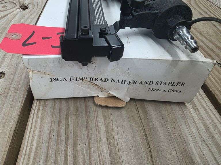 18 Ga 1 ¼” Brand Nailer and Stapler