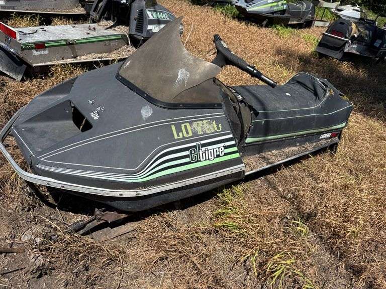 (3) Snowmobiles For Parts