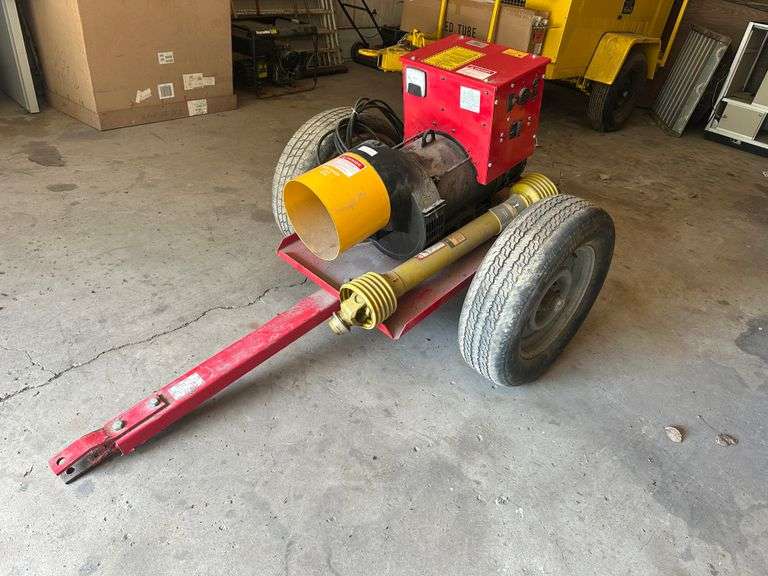 Pto Generator Winpower PTO Driven Generator, 540 PTO, 26,000 Watt, 40,000-5 Minute ...