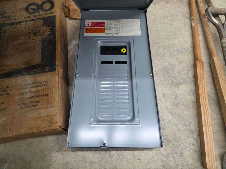 Square D Circuit Breaker Load Center, New in Box
