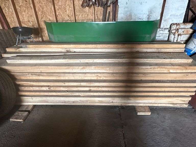 Approximately 65 – 10’ Long 2x8 Full Dimension Rough Cut Lumber, Buying All for One Money