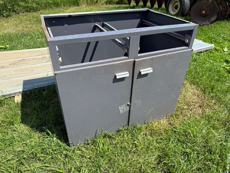 Metal Cabinet, No Top
