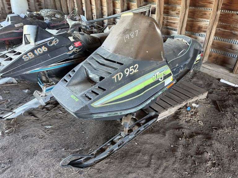 (3) Snowmobiles for Parts or Repair