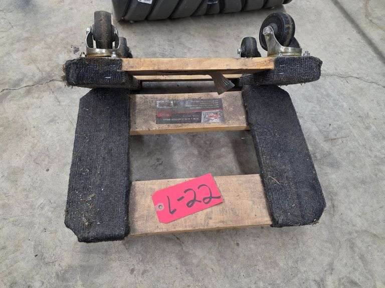 (2) 4 Wheel Carts