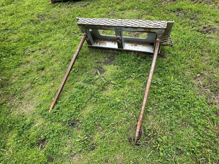 Bale Fork, Skid Loader Mount