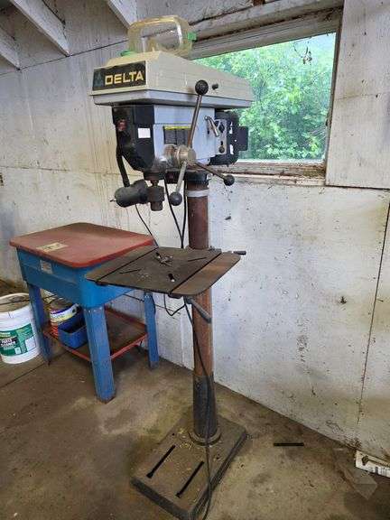 Delta Model 17-950L Drill Press, 1/2hp Motor, *Must be Picked Up By Friday, July 25th. No Exceptions