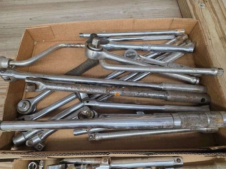Misc 3/8” and ½” Ratchets and Sockets