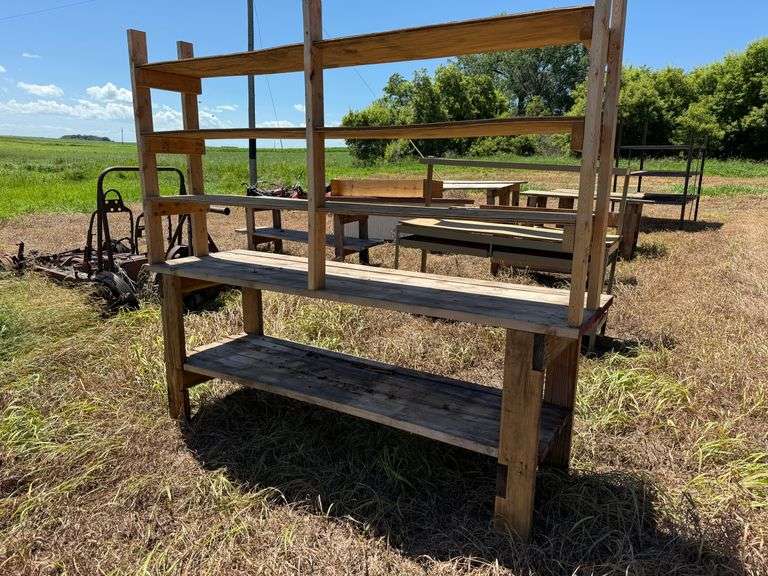 Bench and Shelf