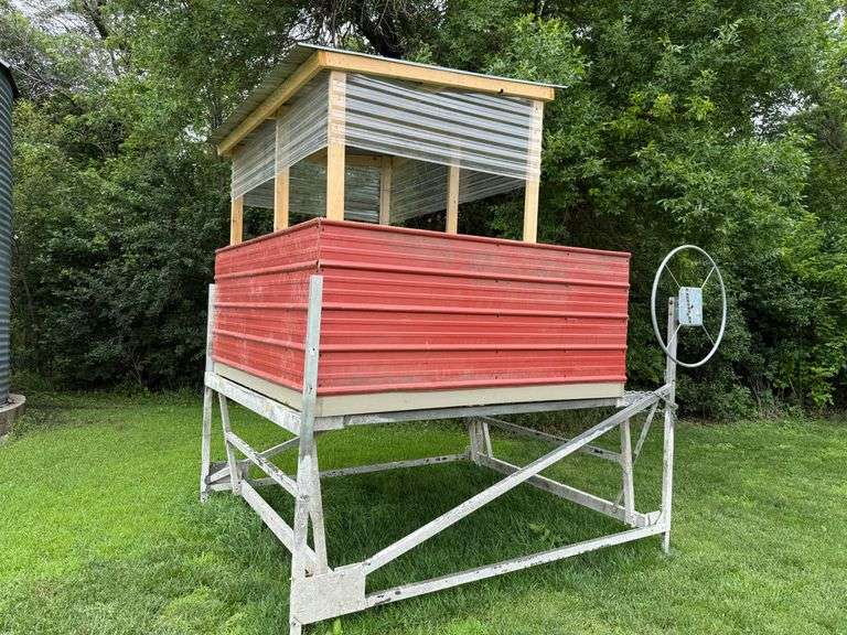 Home Made 8’x8’ Deer Stand