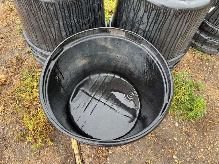 (10) 25 Gallon Plastic Tubs, Buying All for One Money