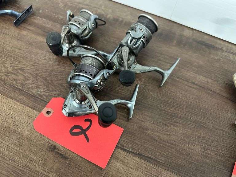 (3) PFLUEGER Fishing Reels, Set up for Left Hand, Should be in Working Order Per Seller - 2, Buying 