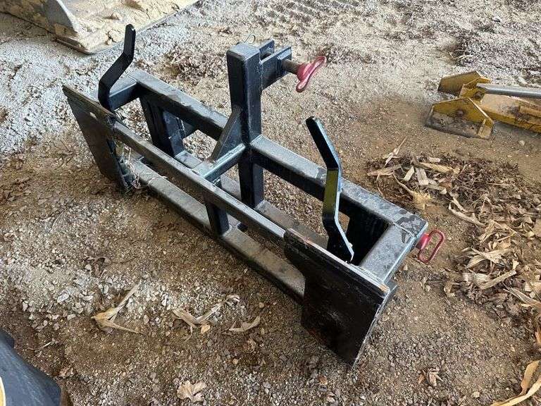 3pt Adapter for Skid Loader Attachments