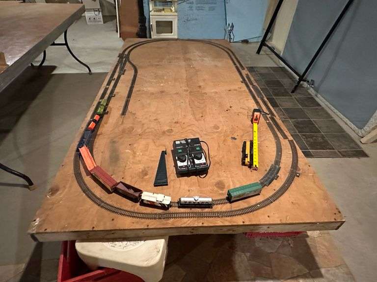 Toy Train Set with Track, Working Order Last Time Used