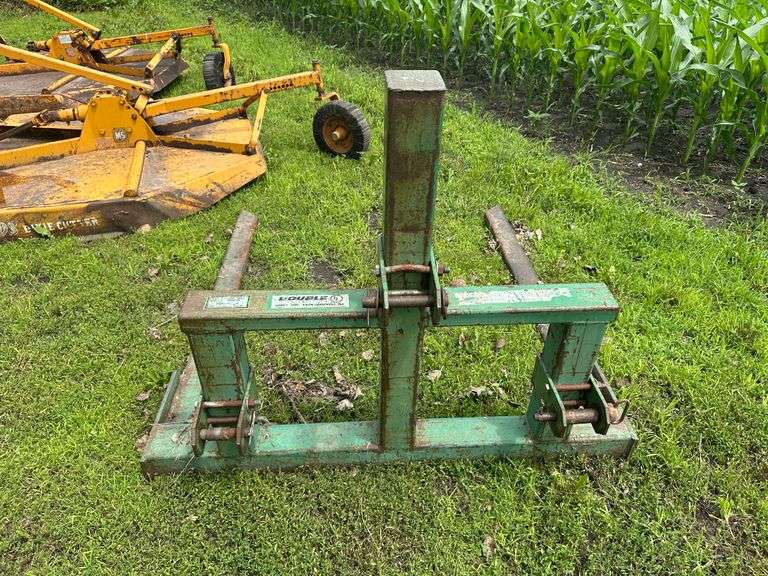 Double L Model 700 Round Bale Mover, 3pt Hookup