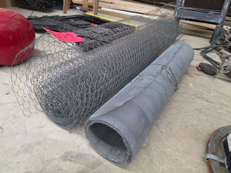 Chicken Wire (54” Tall) and Misc Screen