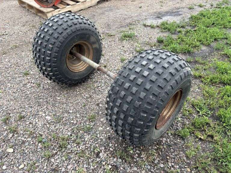 Rear Axle off of Honda 90 3 Wheeler, 1973 Honda ATC90 Original Owners Manual