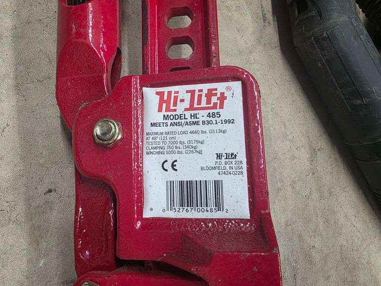 Hi Lift Model 485 Handy Man Jack