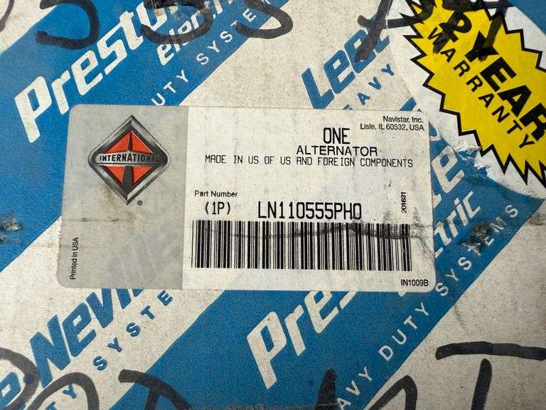 Leece-Neville Alternator, New In Box, Part # LN110555PHO
