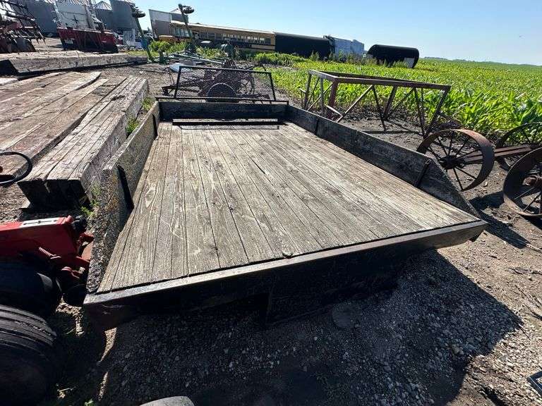 Flatbed for Truck, 12’ Long x 7’9” Wide, 32” Center to Center on Frame Mount