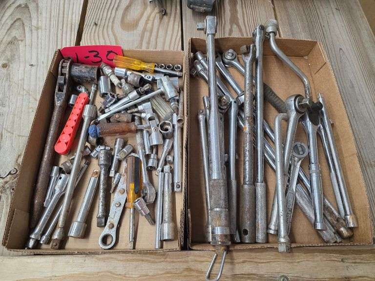 Misc 3/8” and ½” Ratchets and Sockets