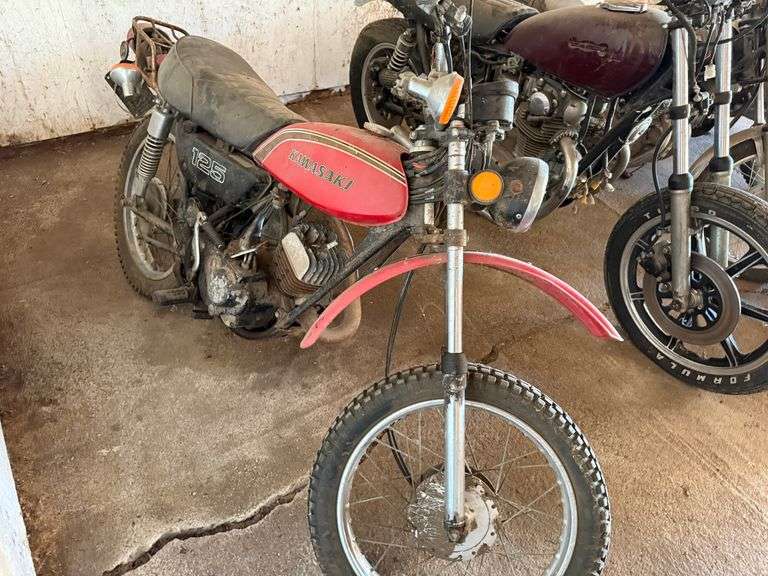 1973 Kawasaki Model F6, 125cc, Non Running, Manufactured December 1972, VIN: F6-37583