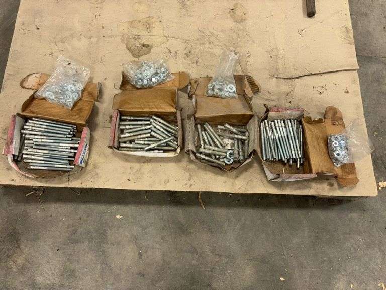 Concrete Anchor Bolts, 3/8x5”, 1/2x3-3/4”