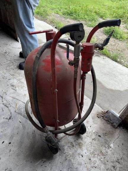 Sand Blaster, 20 Gal, Cabinet, Air Dryer, Extra Parts