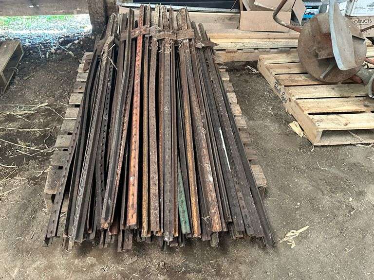 Approx 60 T-Posts, 6’ Long, Buying All for One Money