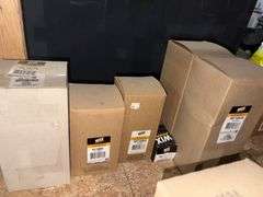 Assortment of (49) Filters, All New In Box, Fuel, Coolant, Hyd, Engine Oil, (6) Filter Interchange C