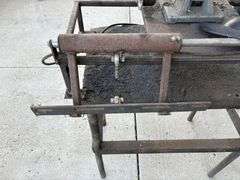 Tradesman 8275 8” Bench Grinder, 3/4 HP, on Steel Stand, was used to grind carbides for skis