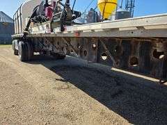 1994 Transcraft 48' Spread Axle Water Trailer, Air Ride, (2) 2,350 Gallon Tanks, 11R24.5 on All Alum