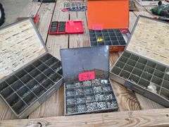 (3) Containers of Misc Nuts and Screws