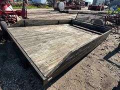 Flatbed for Truck, 12’ Long x 7’9” Wide, 32” Center to Center on Frame Mount